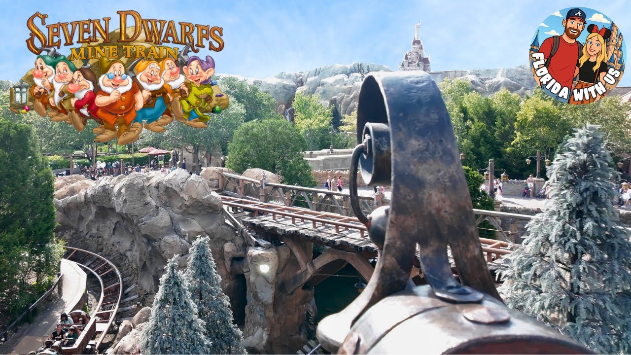 Mine Train Ride Magin Front Row POV: Seven Dwarfs Mine Train Ride | Magic Kingdom 2025 🎢 ...