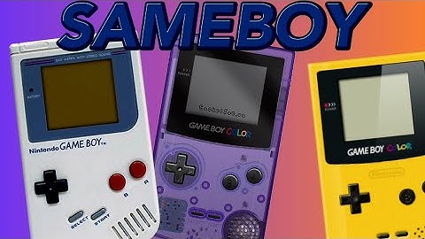 Game Boy/Game Boy Color Emulator SameBoy setup