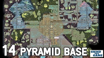 THREE PYRAMIDS BASE #14 - Oxygen Not Included - Occupational Upgrade [4k]