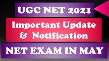 UGC NET 2021 || UGC NET Information Bulletin || NET December 2020 Cycle || NET EXAM IN MAY 2021