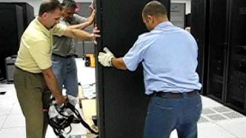 Unloading an IBM iDataPlex D340