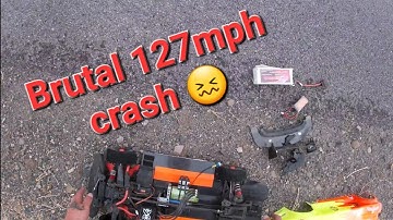 Brutal 127mph crash with the Arrma Limitless