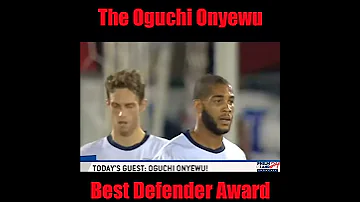The PhilmLand 24 Oguchi Onyewu Best Defender Award 