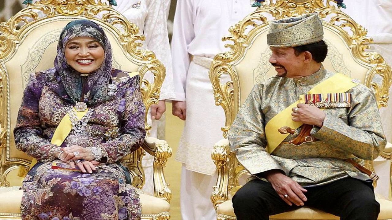Надел от раджи 4. Брунея Хассанал Болкиах. Свадьба принцессы Брунея. Мариам Абдул Азиз.