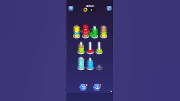 Level 31 NutSort puzzle  #nutsort #games #gameplay #gaming #famgaming #gameture #gameplay