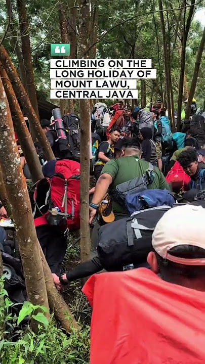 CLIMBING ON THE LONG HOLIDAY OF MOUNT LAWU, CENTRAL JAVA #music #outdoors #hiking #campping #travel
