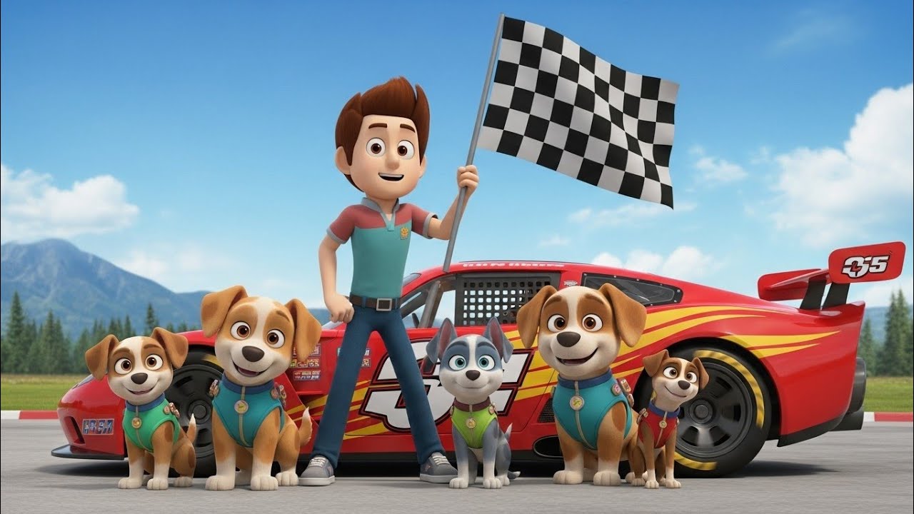 PAW Patrol Ready, Race, Rescue! | New DVD Movie Adventure (3D Cartoon for Kids)