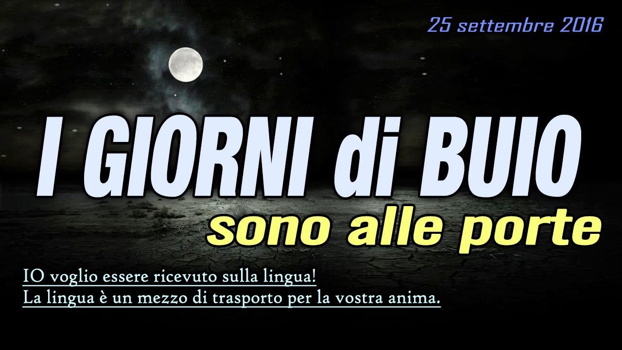 kit 3 giorni di buio