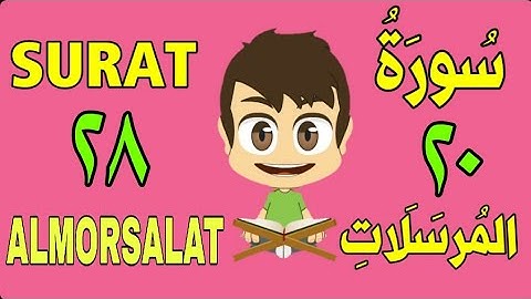 سورة المرسلات من الأية (٢٠) إلى الأية (٢٨) - كل أية مكررة ثلاث مرات - الجزء التاسع و العشرون