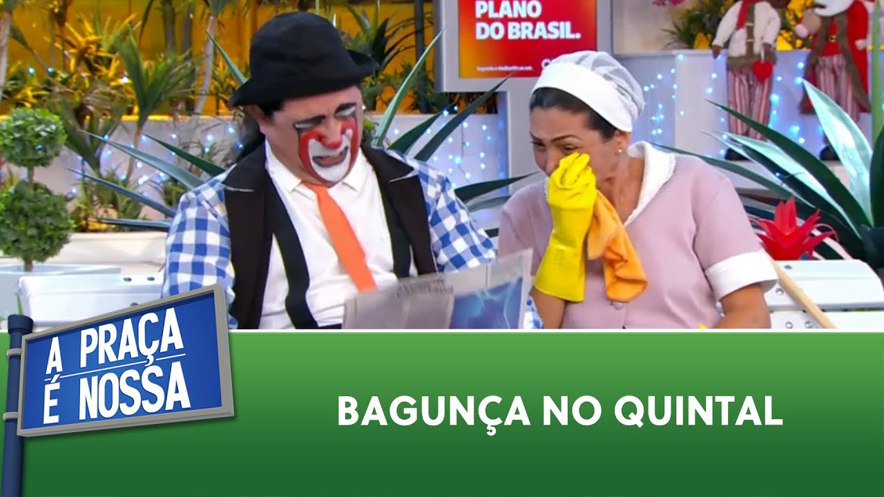 Bagunça no quintal | A Praça É Nossa (28/12/23)