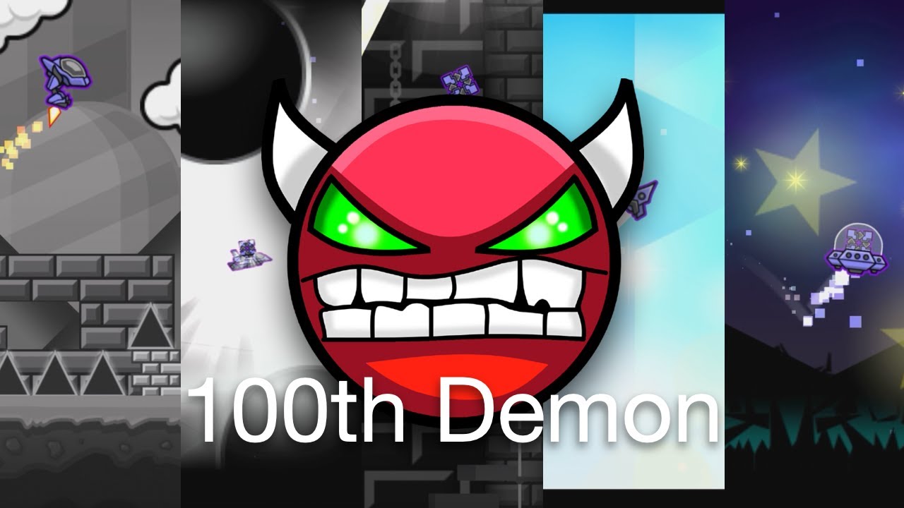 Demon Grinding: Episode 10 — 100th Demon — Geometry Dash - YouTube