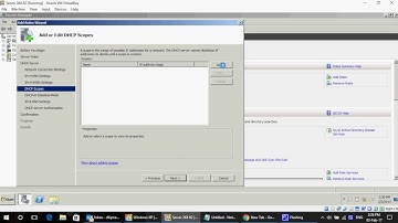 Install & Configure DHCP server in windows server 2008