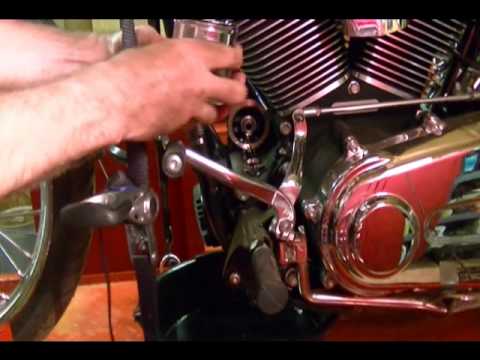 Motorcycle Repair How to Change  the Engine Oil  Filter 