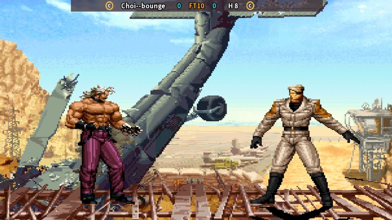 KOF95 The King Of Fighters 95 | Fightcade 拳皇95 Choi--bounge (kr) vs H 8 ...