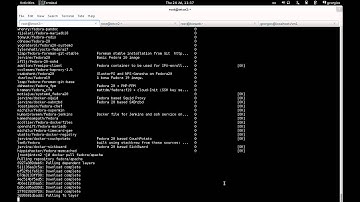 Docker demo on RHEL 7 (George Magklaras)