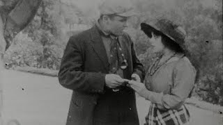 THE GANGSTERS AND THE GIRL (1914)- Charles Ray, Betty Burbridge, Alma Ruebens