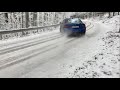 BMW M235i snow drift