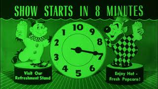 Drive-In Intemission Clown Clock 4K (Fragment) [35mm]
