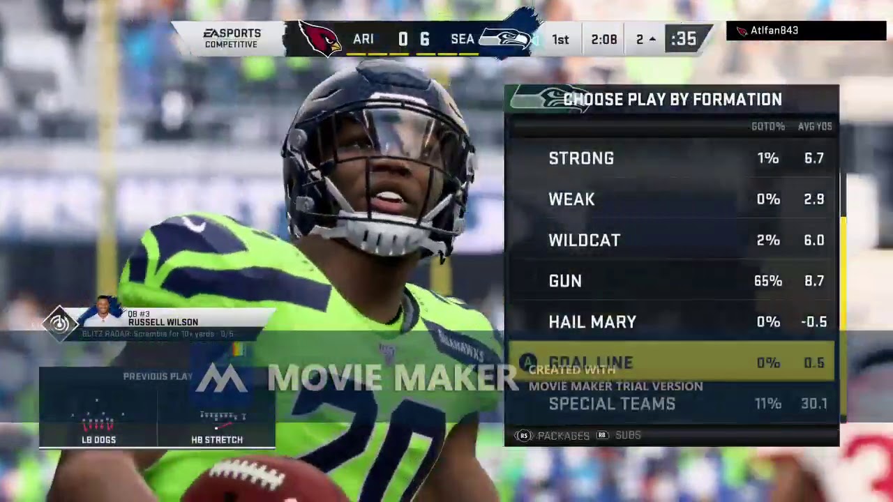 Tragic Hurk VS Jamaal 1st game with Madden Competitive Gaming
