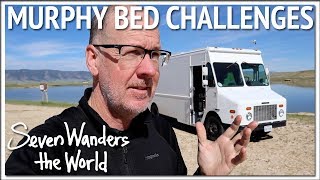 Murphy Bed Challenges in Step Van Camper P2 E438