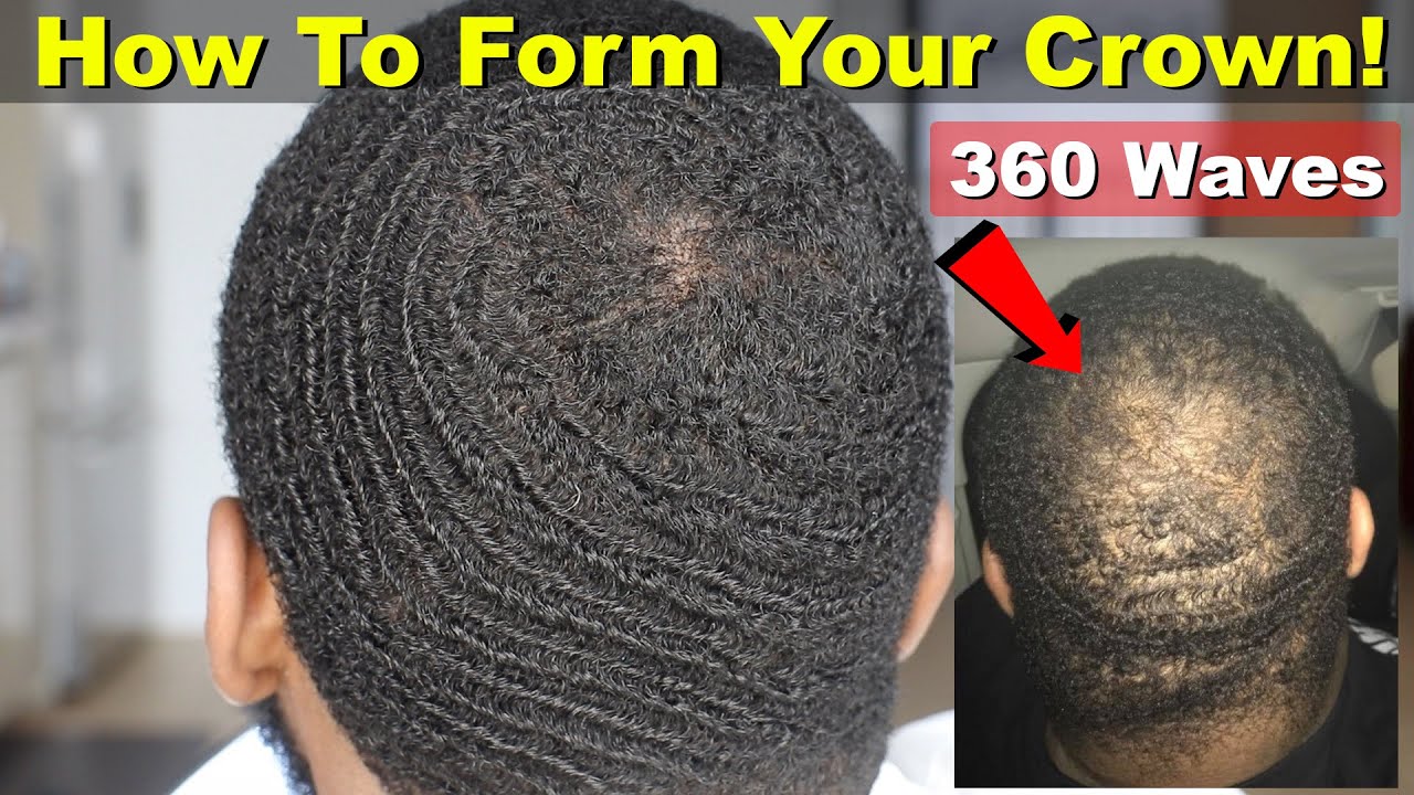 How to Form The Crown Area for 360 Wave Beginners! - (Circle Crown