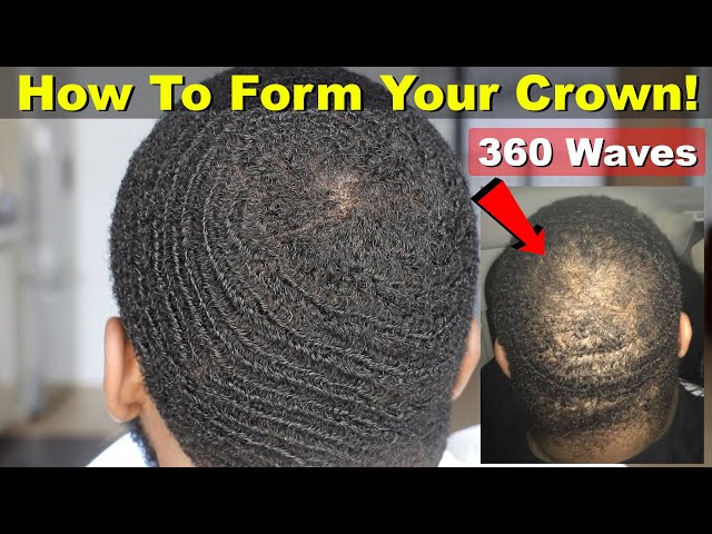 How to Form The Crown Area for 360 Wave Beginners! - (Circle Crown