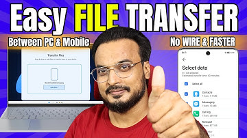Easiest Way to TRANSFER Files Between PC and Phone (Android & iPhone) 2025