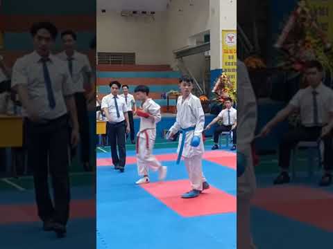 Ghi điểm Mà Bỡ Ngỡ Quá 1 Phát ăn Ngay Karatedo Kumite Wkf