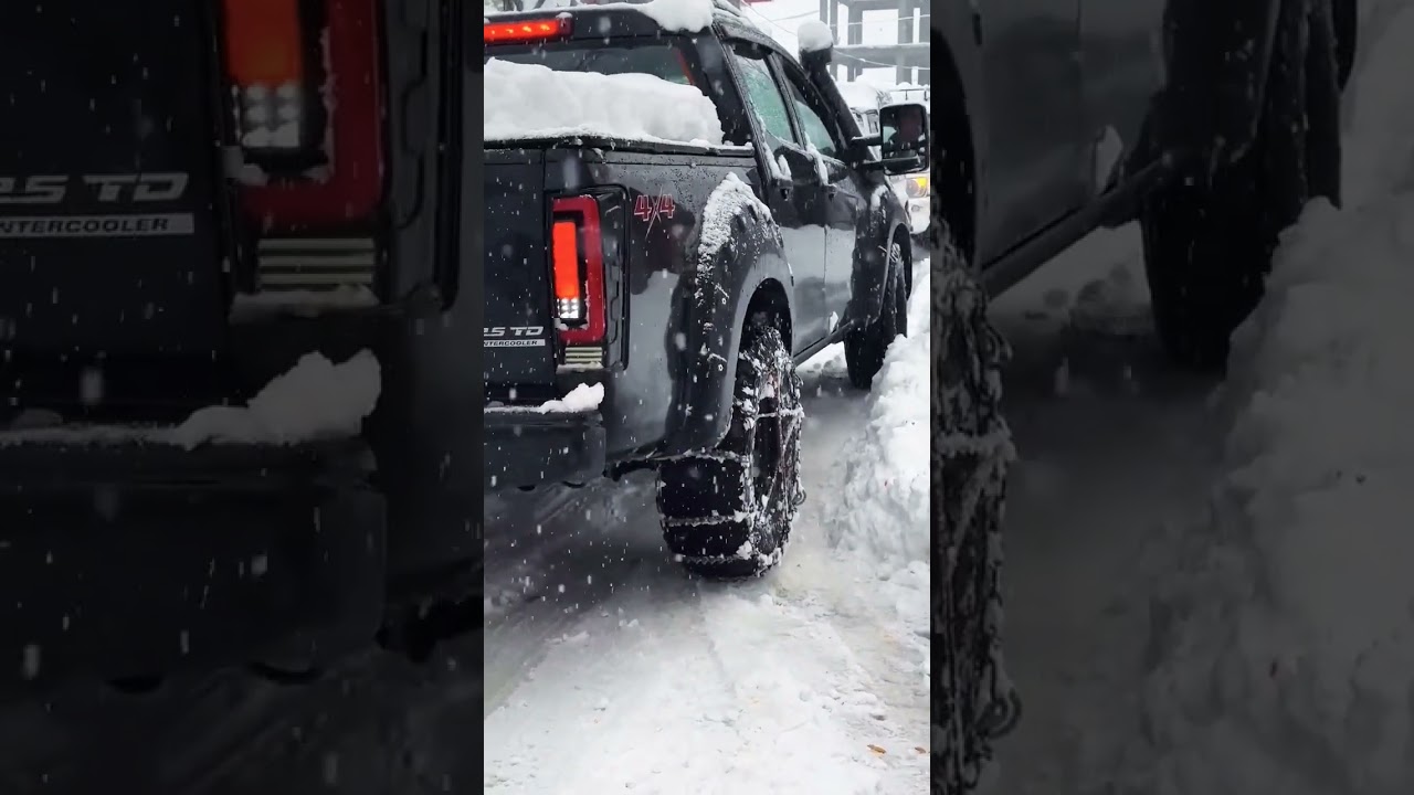 ISUZU DMAX SNOW TEST 