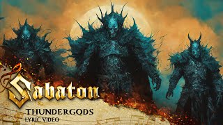 Sabaton - Thundergods (Official Lyric Video)