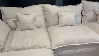 Unboxing and set-up of the Gosuhi Cloud Couch Wealth