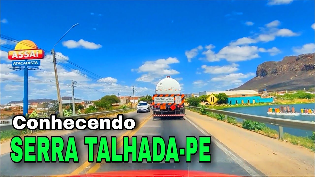 PASSANDO EM SERRA TALHADA -PE VIAGEM PARA JUAZEIRO DO NORTE-CE #serratalhada