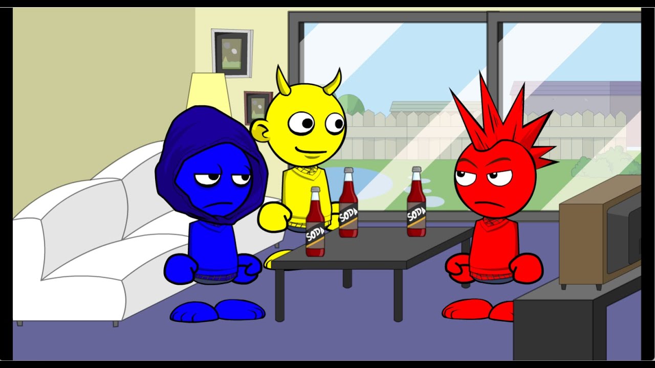 Black Changes Raddy, Jevin and Simon's Color Grounded #sprunki # ...