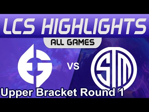 EG vs TSM ALL GAMES Highlights LCS Playoffs Upper Bracket 2023 Evil Geniuses vs Team SoloMid