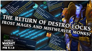The New 9.1 BROKEN PvP Classes? 20+ NEW SPELLS & ANIMATIONS PREVIEW - World of Warcraft Shadowlands