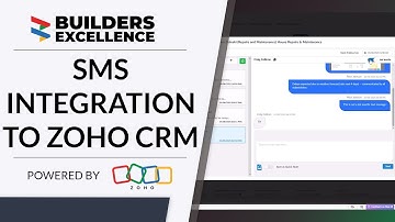 SMS Integration to Zoho CRM