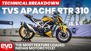 TVS Apache RTR 310 | A technological tour de force | @evoIndia by evo India 19,468 views 13 days ago 4 minutes, 48 seconds
