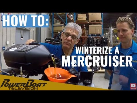 Video: Hoe maak je een MerCruiser outdrive winterklaar?
