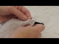 Knitting With Beads (Crochet Hook Method)