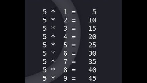 Using C programming to print the multiplication table in kali Linux for Beginners