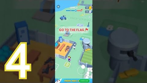 Army War Camp: Battle game Gameplay Walkthrough Part 4 - Rocket launcher on Ground (iOS/Android)