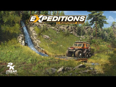 Видео: Expeditions: A MudRunner Game - Экспедиция на Карпаты. #3