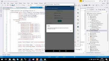 Xamarin Forms MVVM example