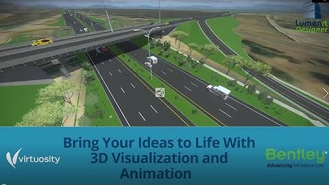 OpenRoads ConceptStation Part 2 - Bring Your Ideas to Life With 3D Visualization and Animation