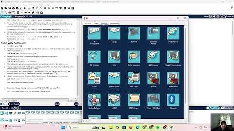 11.1.10 Packet Tracer - Implement Port Security