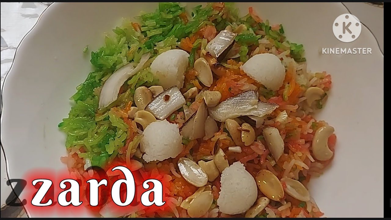 Zarda Rung |ZARDA SWEET RICE|COLOURFUL ZARDA RECIPE EASY TO MAKE AT HOME|DELICIOUS ...