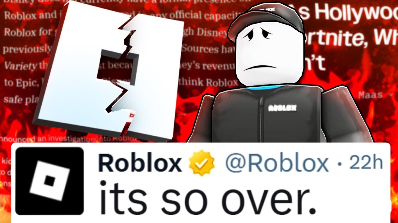 Roblox Is Being Again Its So Over YouTube 