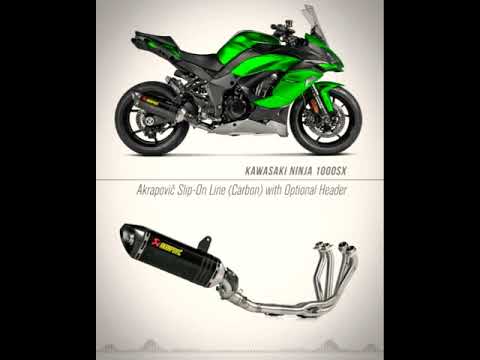 Ninja1000SX Akrapovic オプショナルヘッダー（KAWASAKI NINJA