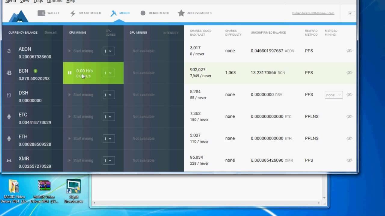 Como minar ETC y ETH