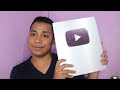 NAKUHA KO NA ANG AKING SILVER PLAY BUTTON KUYA...